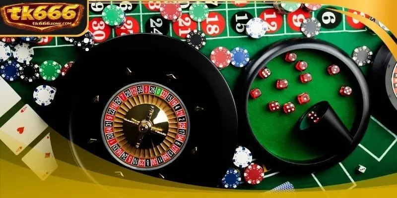 A professional dealer managing a high-stakes baccarat table live